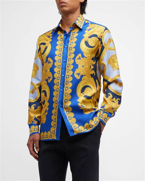 cheap versace mens shirt|Versace collection men shirt sale.